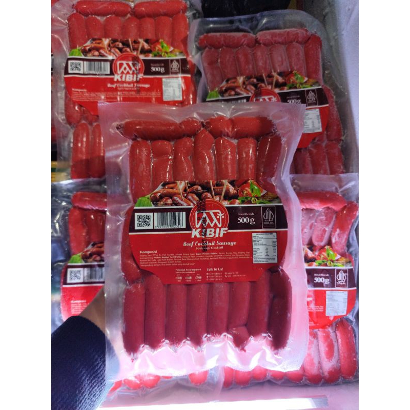

sosis kibif / sosis mini / beef cocktail sausage / sosis sapi cocktail