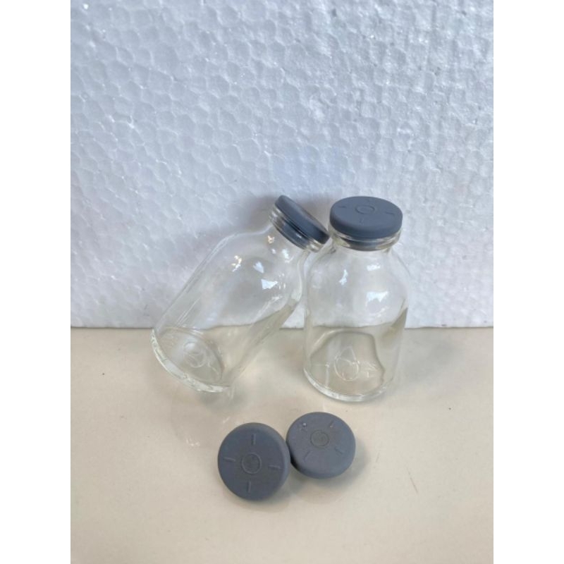 Botol kaca 20ml vial / botol pinisilin / botol parfum / souvenir