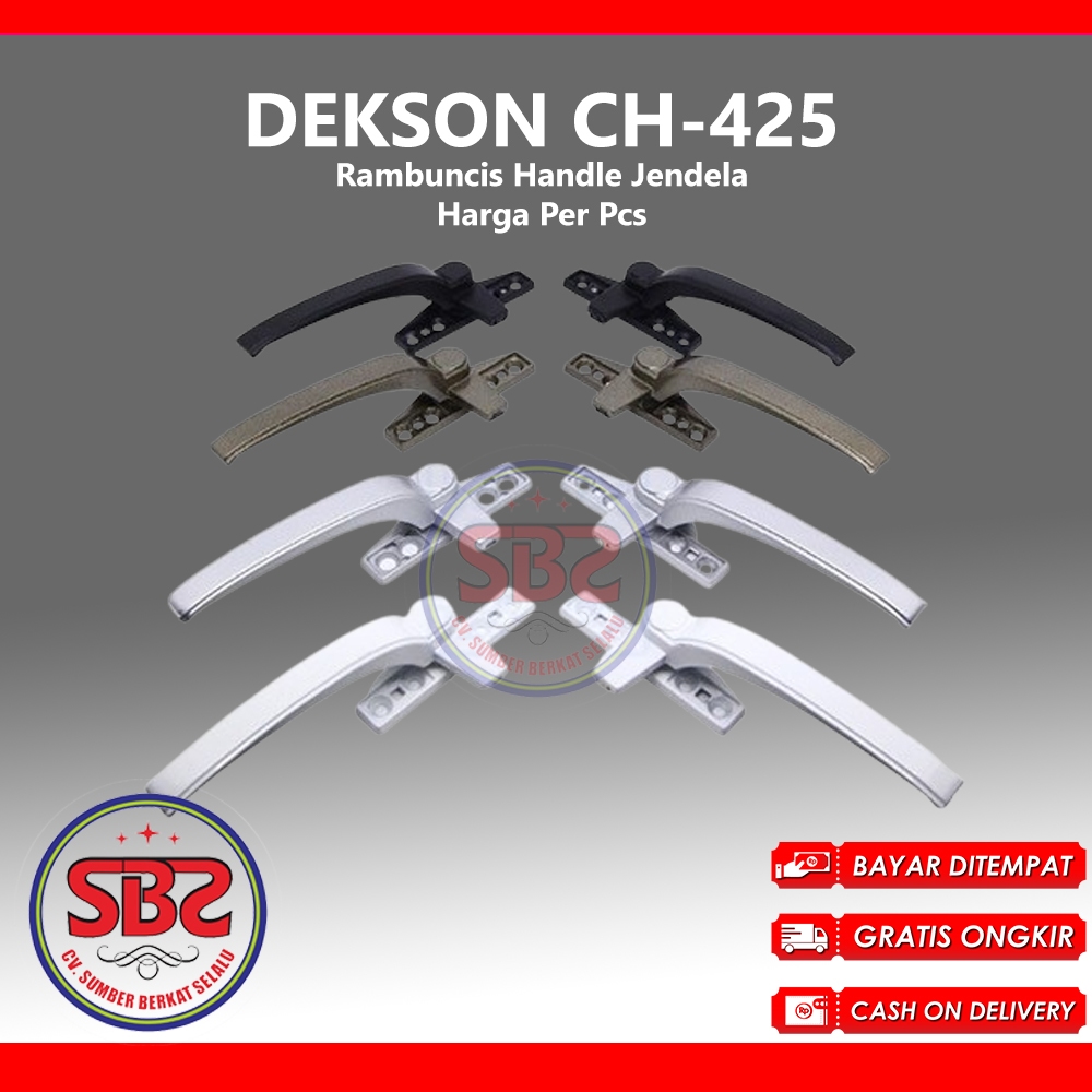 DEKSON Rambuncis Handle jendela - RAM BUNCIS - RAMBUNCIS - Dekson CH425 - Rambuncis Jendela Handle J
