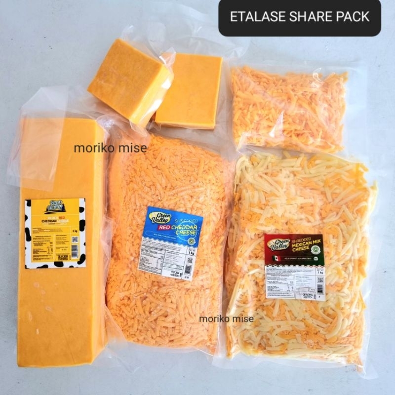 

[ share pack 150/250 ] red cheddar block green valley ANCHOR keju CHEESY cheddar MELTED CHEESE mac n cheese / keju cheddar oranye keju merah leleh mac and cheese KEJU PARUT easy to grate cheddar shredded cheese mac cheese