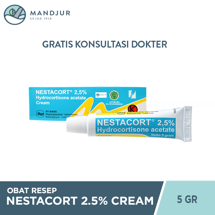Nestacort 2.5% Cream 5 gr