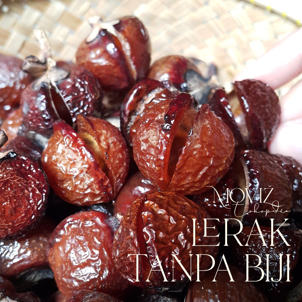 LERAK tanpa biji - Buah LERAK kupas