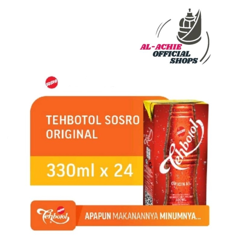 

Sosro Teh Botol Original Kotak 24x330ml - Minuman Teh Melati