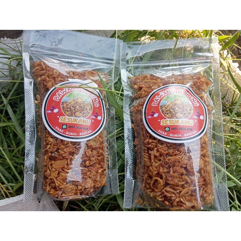 

Bawang goreng 100gr SESUKAMU