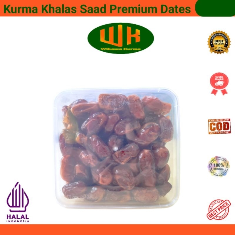 

Kurma Khalas Madu Madinah 1Kg Kurma Kholas Premium Dates