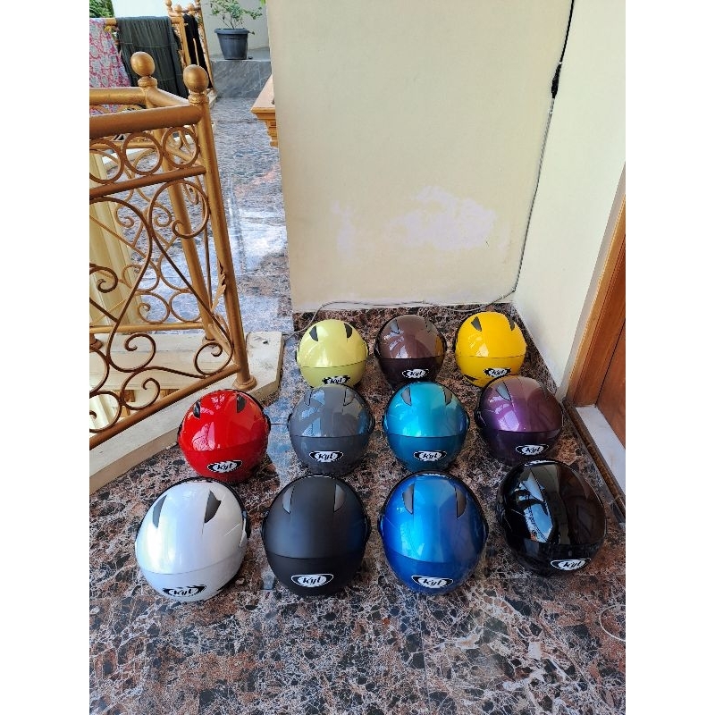 HELM KYT 2 VISION PULL WARNA ORIGINAL 100%