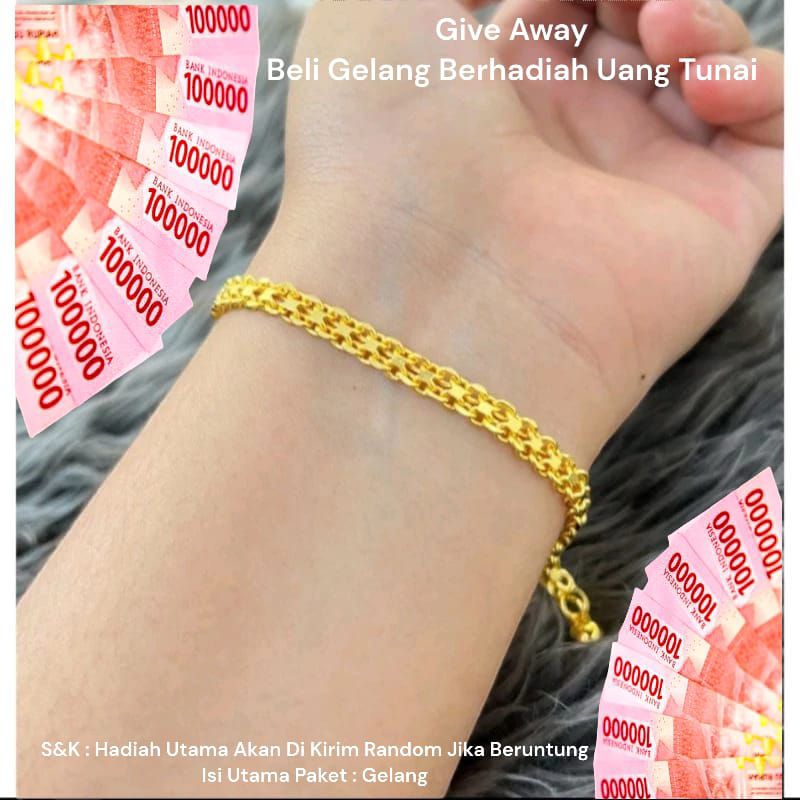 beli gelang tangan tikar berhadiah uang