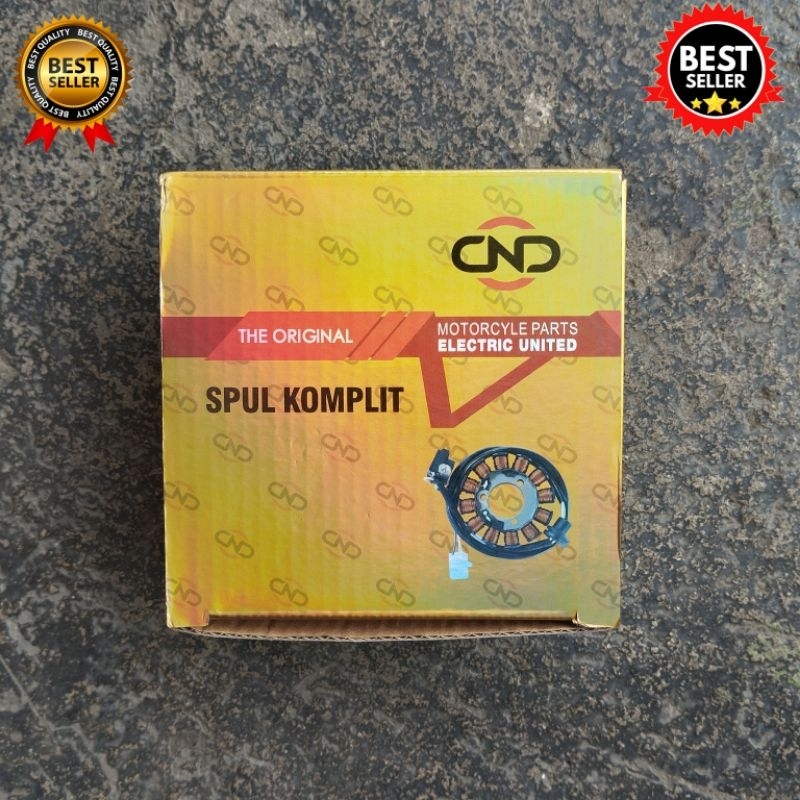 Spul Spull Spoll Sepul Assy Stator Set Pulser DND Honda Beat Lama Old Karbu 2008 Original