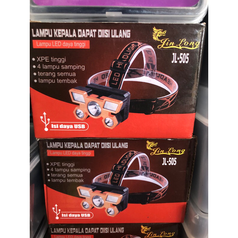 Senter kepala Jinlong 505