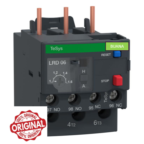 1-1.6A Thermal overload Relay LRD06 TOR Overload LRD 06 1-1.6A