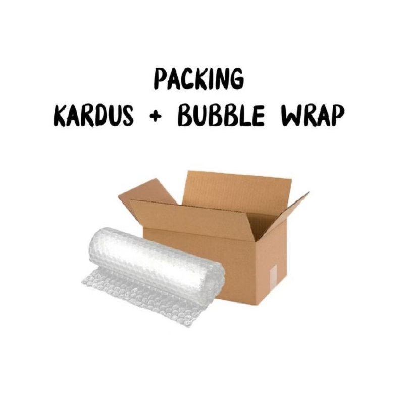 

KARDUS PACKING TAMBAHAN DOBLE WALL + BUBLE WRAP