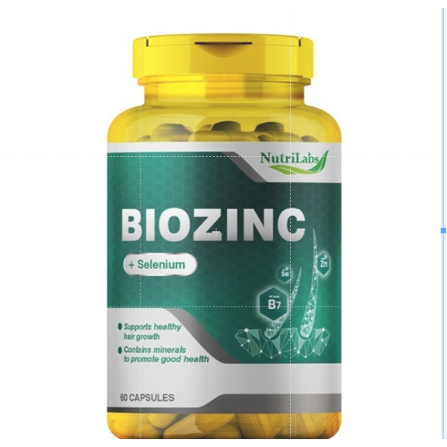 BEST SELLER  Nutrilabs Biozinc Biotin Zinc Selenium Rambut Sehat 60 Capsules Nutrilab USA Original P