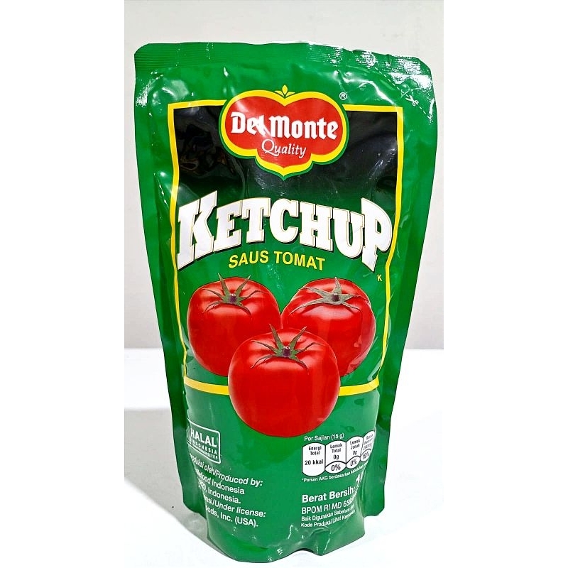 

DELMONTE Ketchup Saus Tomat Pouch 1kg