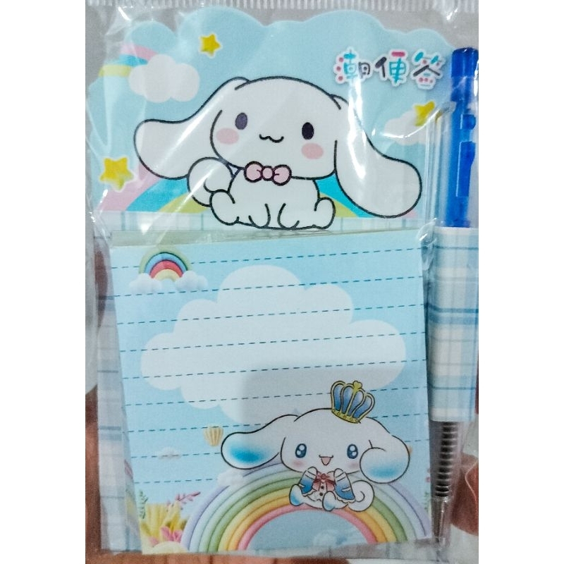 

Sticky Note Sanrio + Pen dapat 3