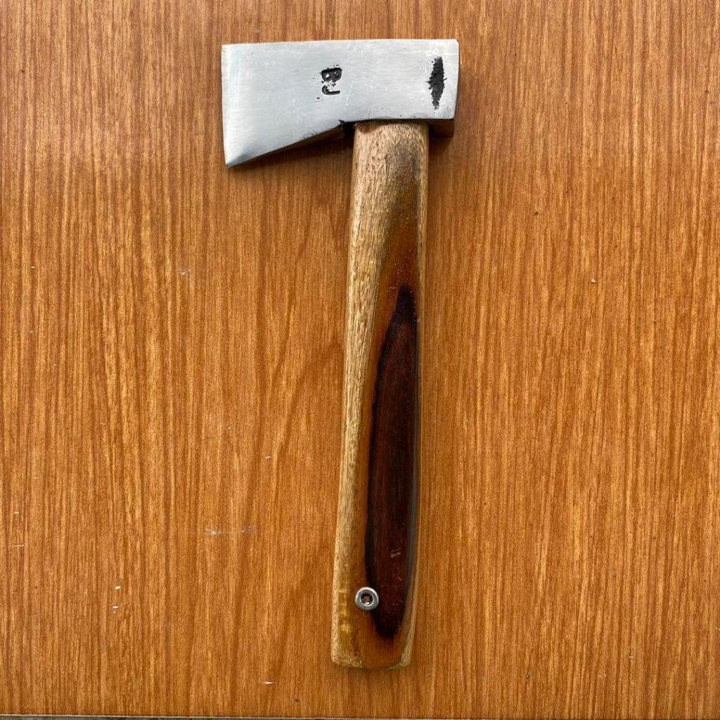 kampak baja asli kampak balok kayu