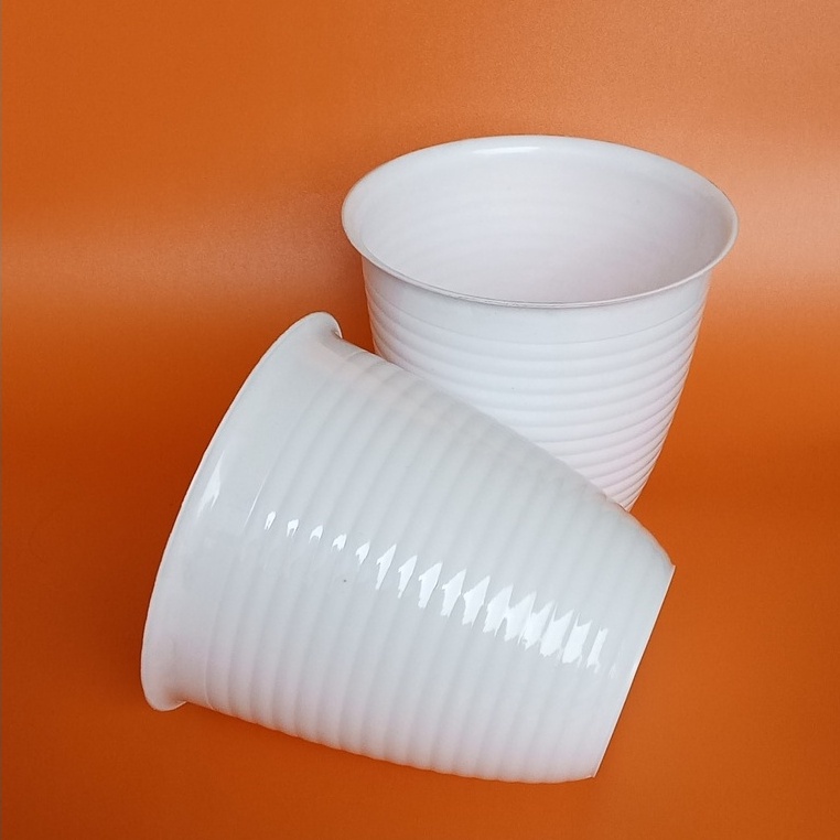 GROSIRAN MURAH Pot Bunga  Pot Goccie 241  Pot Bunga Putih  Pot Bunga Murah