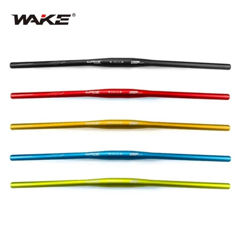 WAKE Handlebar OS 31.8 Flat Bar Alloy Alumunium Stang sepeda XC MTB AM