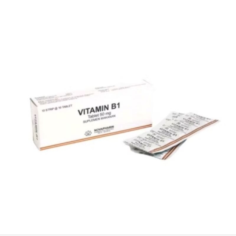vitamin B1 50mg novapharin