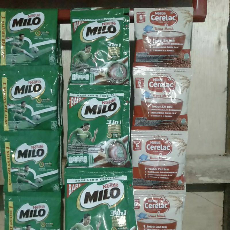 

Milo 3in1 saset 34gr 10 pcs