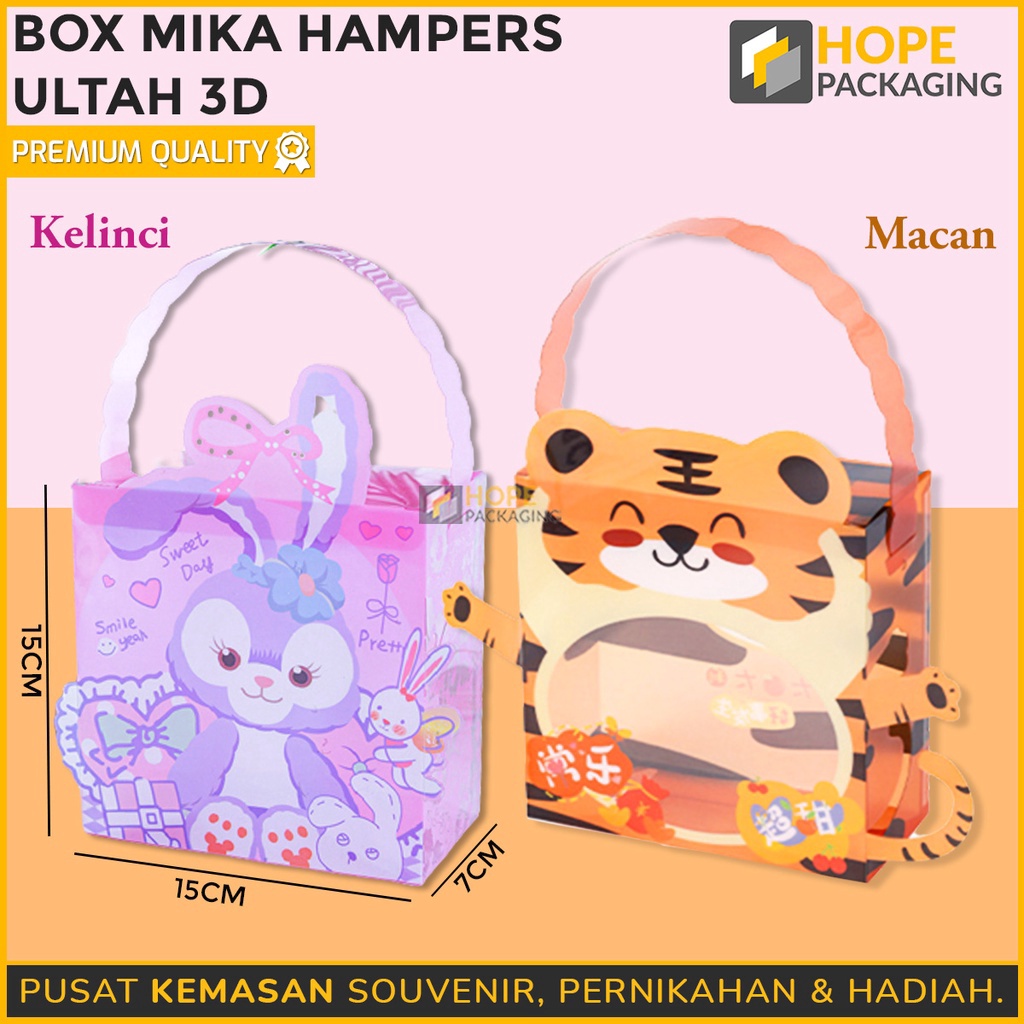 

PROMO Box Mika Hampers Ultah 3D Kotak Mika Souvenir Snack Ultah Anak Hampers Hadiah Box Mika 3D Kotak Hampers Animal Kotak Kado Tas Mika Jinjing Anak