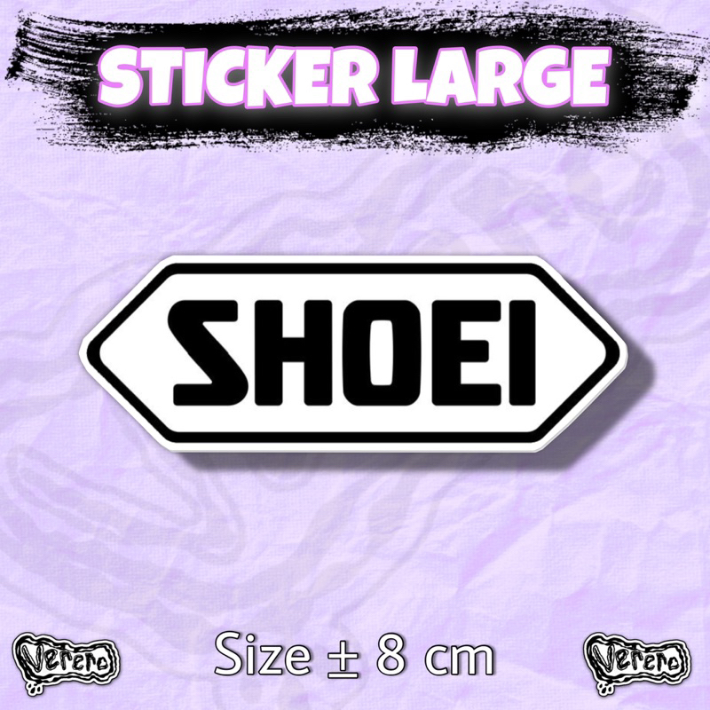 

Sticker Shoei Large Laptop Helm Tumbler Vinyl Waterproof