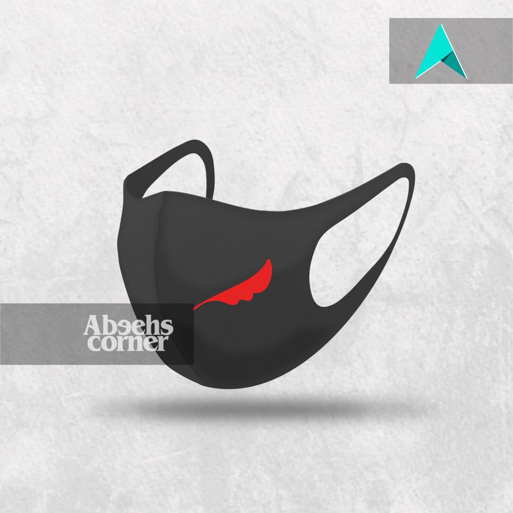 Masker Logo Noah Band - Masker Fashion Bahan Scuba - Non Medis - Abeehs Corner