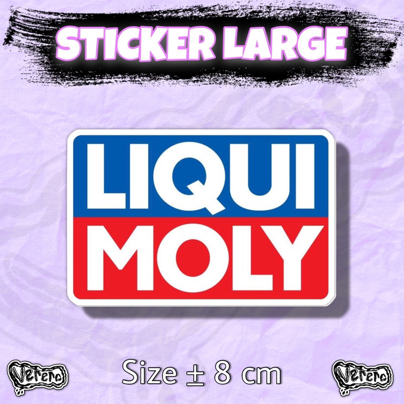 

Sticker Liqui Moly Large Laptop Helm Tumbler Vinyl Waterproof