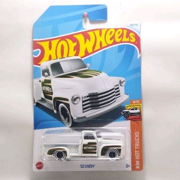 Hot Wheels diecast Hotwheels '52 Chevy Putih