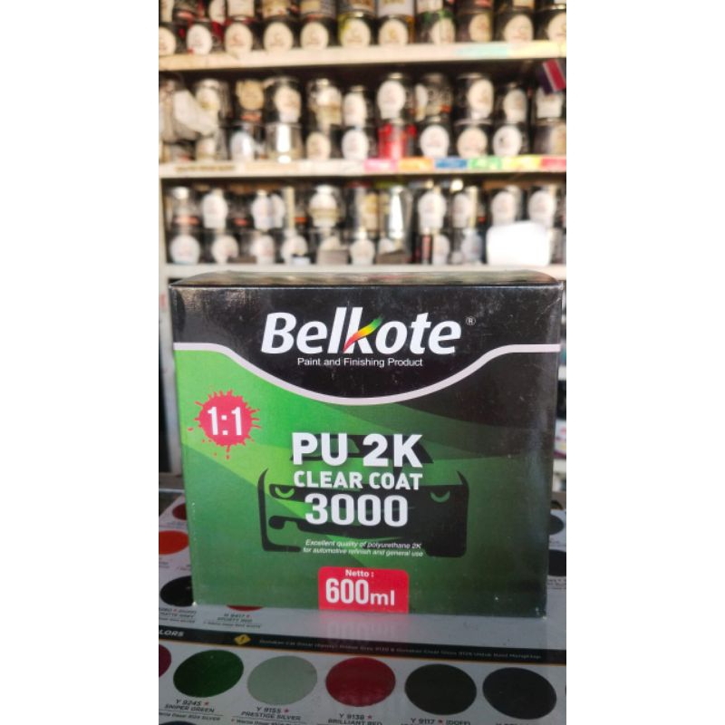 CLEAR BELCOTE PU 2K,600ML