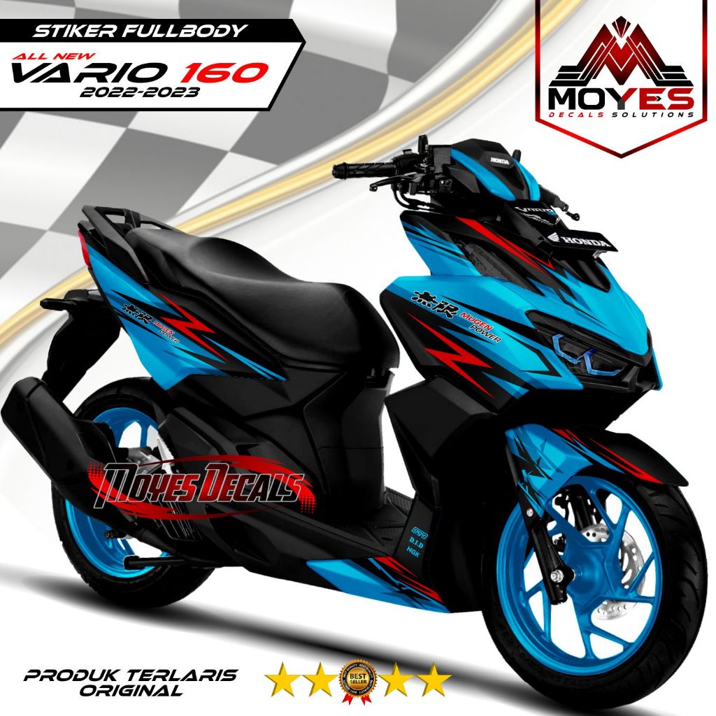 Decal New Vario 160 Fullbody 2022 Stiker Variasi Vario 160 2023 2024 Fullbody