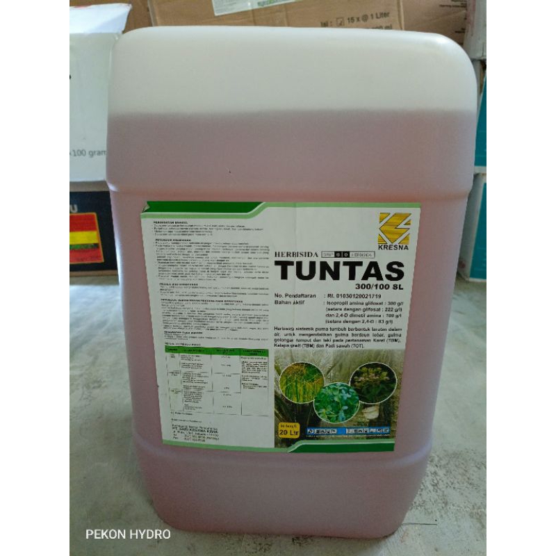 TUNTAS 300/100 SL - 20 LITER HERBISIDA SISTEMIK