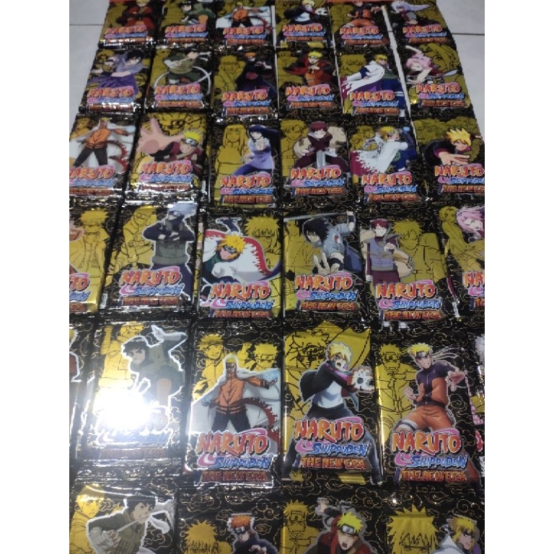 MAINAN KARTU POIL KARTU NARUTO ISI120 KARTU