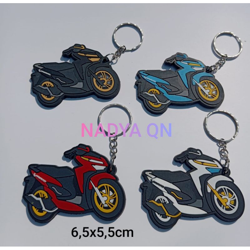 Gantungan kunci karet motor Honda Vario