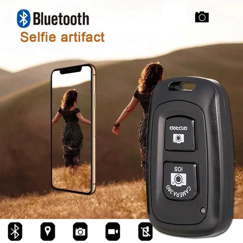Remote Bluetooth Kamera Hp / Tomsis Remote Shutter Kamera Android IOS/Remote Wireless