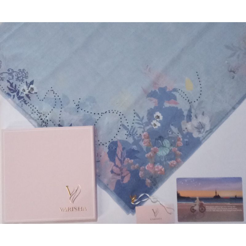 Varisha scarves/jilbab segiempat varisha