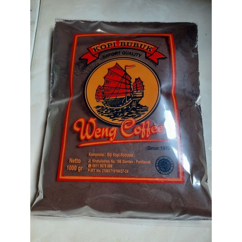 

promo Weng Coffe 1 kg