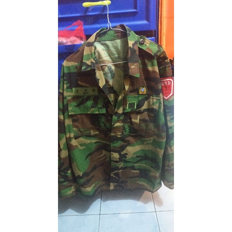 jaket tentara korea