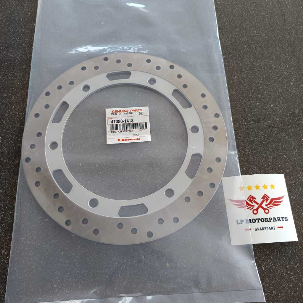 DISC FR SILVER PAINT PIRINGAN DISC CAKRAM NINJA 150 OLD 41080-1418