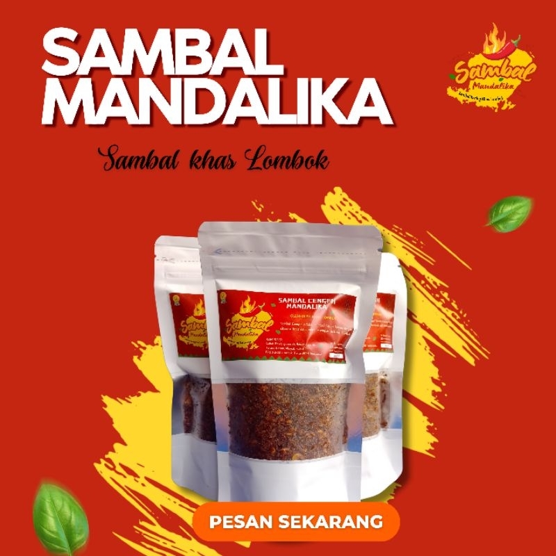 

Paket Reseller 10 pcs SAMBAL MANDALIKA/ SAMBAL KERING ASLI LOMBOK/ HOMEMADE sambal cengeh . Oleh oleh dari Lombok