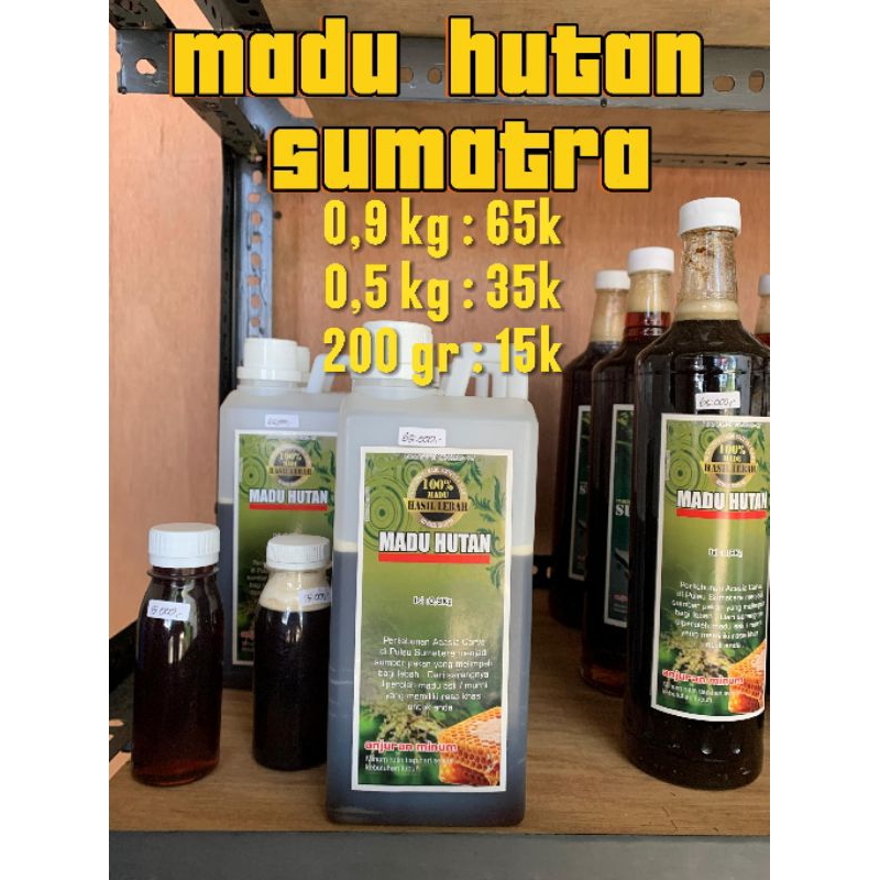 

MADU 100% MURNI HUTAN SUMATRA 1Kg