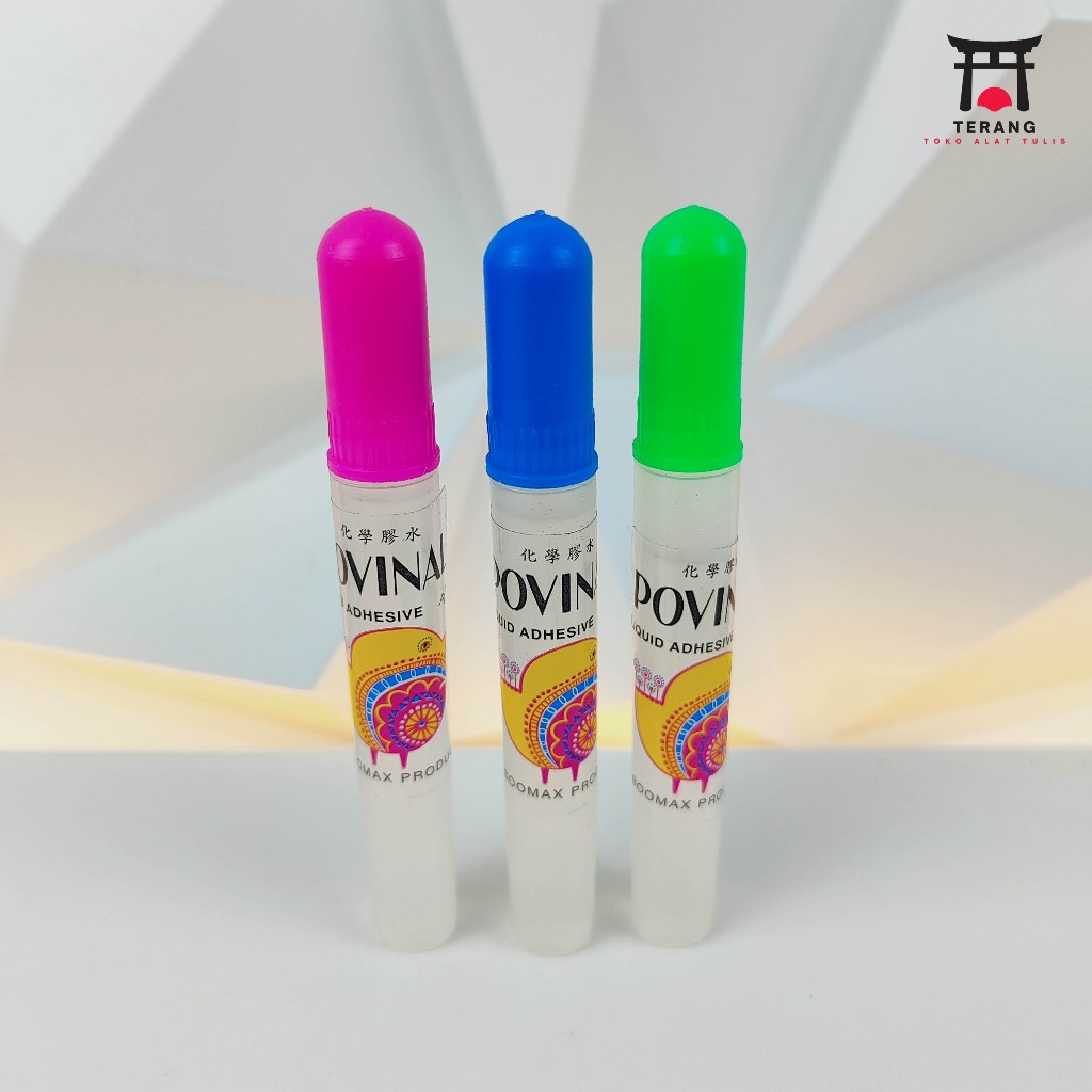 

Satuan Lem Stick Cair Povinal Lem Kertas Serba Guna Povinal Stick No 119