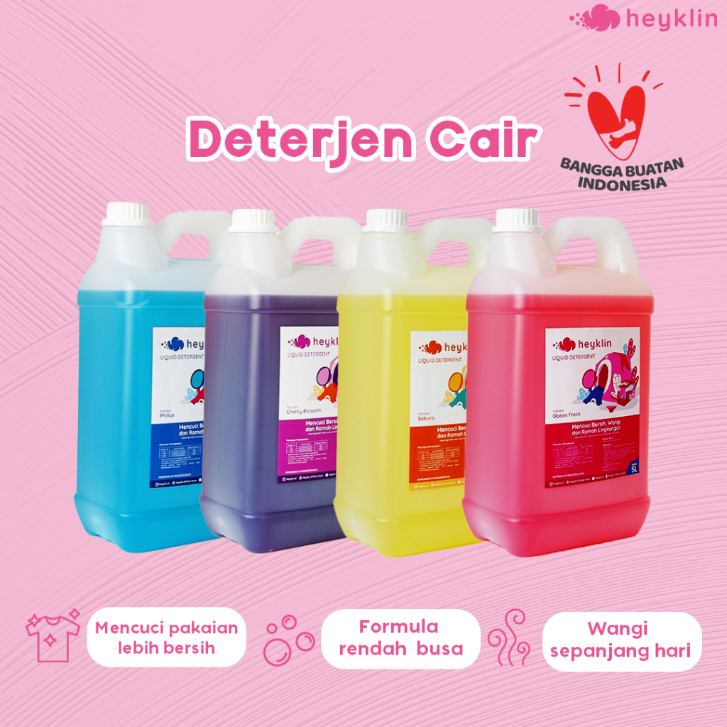 Deterjen Cair Laundry / Deterjen Cair 5L