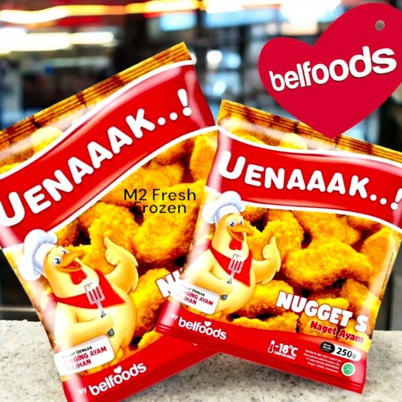 

Nugget Ayam S Uenak Belfoods 250 Gr