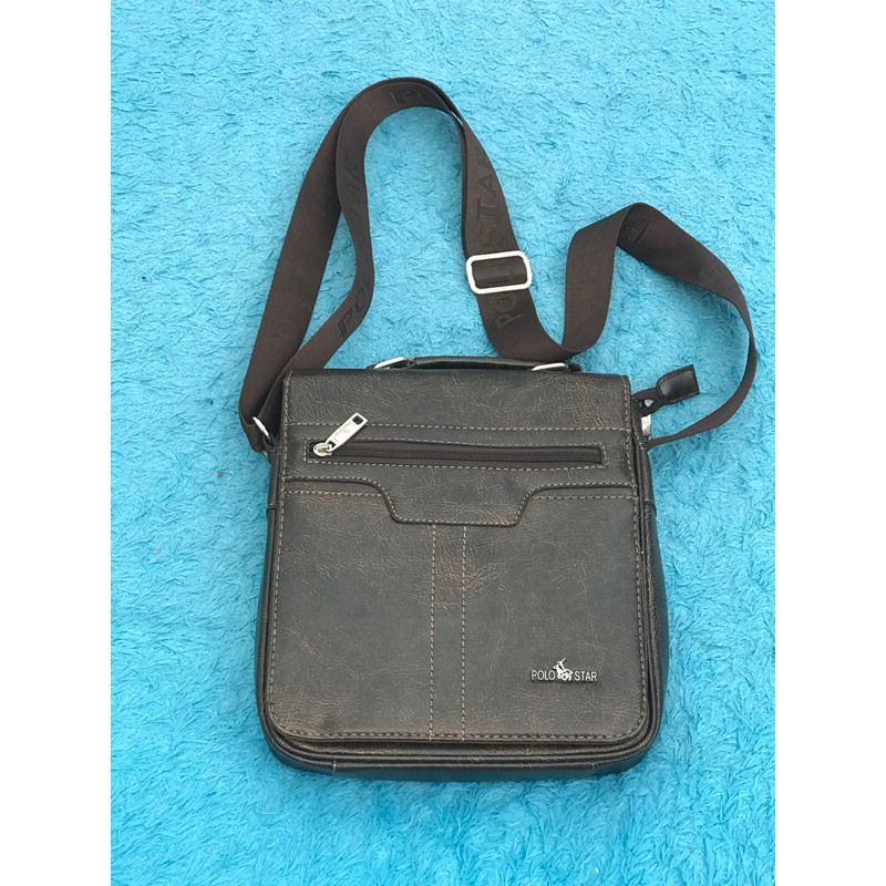 PRELOVED - NO BRAND - tas selempang pria