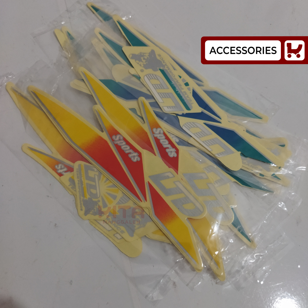 Stiker HELM LTD Sports