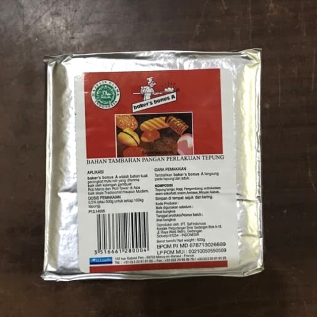 

Pelembut Roti - Bread Improver Baker Bonus 500gr