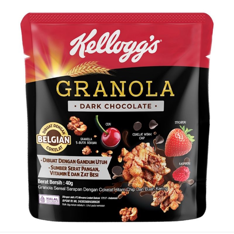 

Kellogg's Granola Dark Chocolate / Mix Berries 40 g