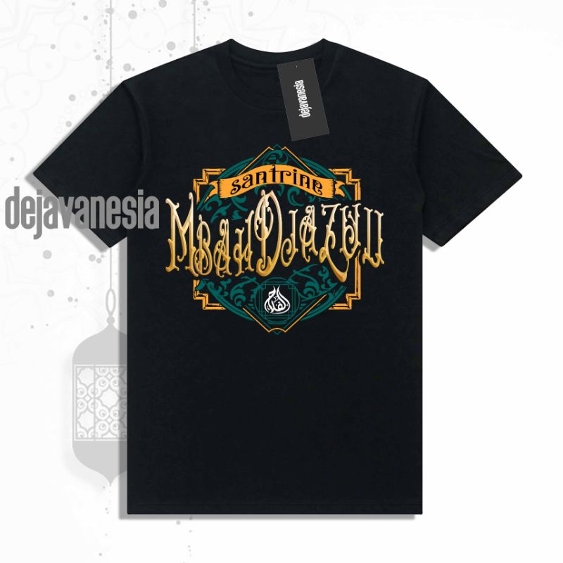 DJVNS Tshirt Kaos Santrine Mbah Djazuli Al Falah Ploso Kediri Full Cotton Combed Halus