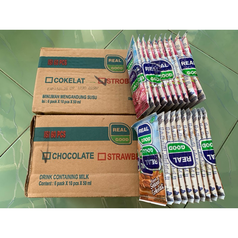 Susu Real Good 1 Dus / Karton isi 60Pcs