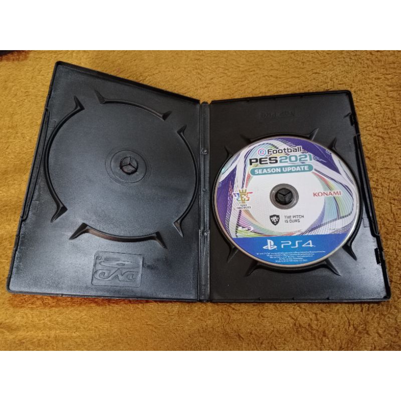 Kaset PS4 BD Pes 2021 Season Update Footbll Blueray Disk Bagus